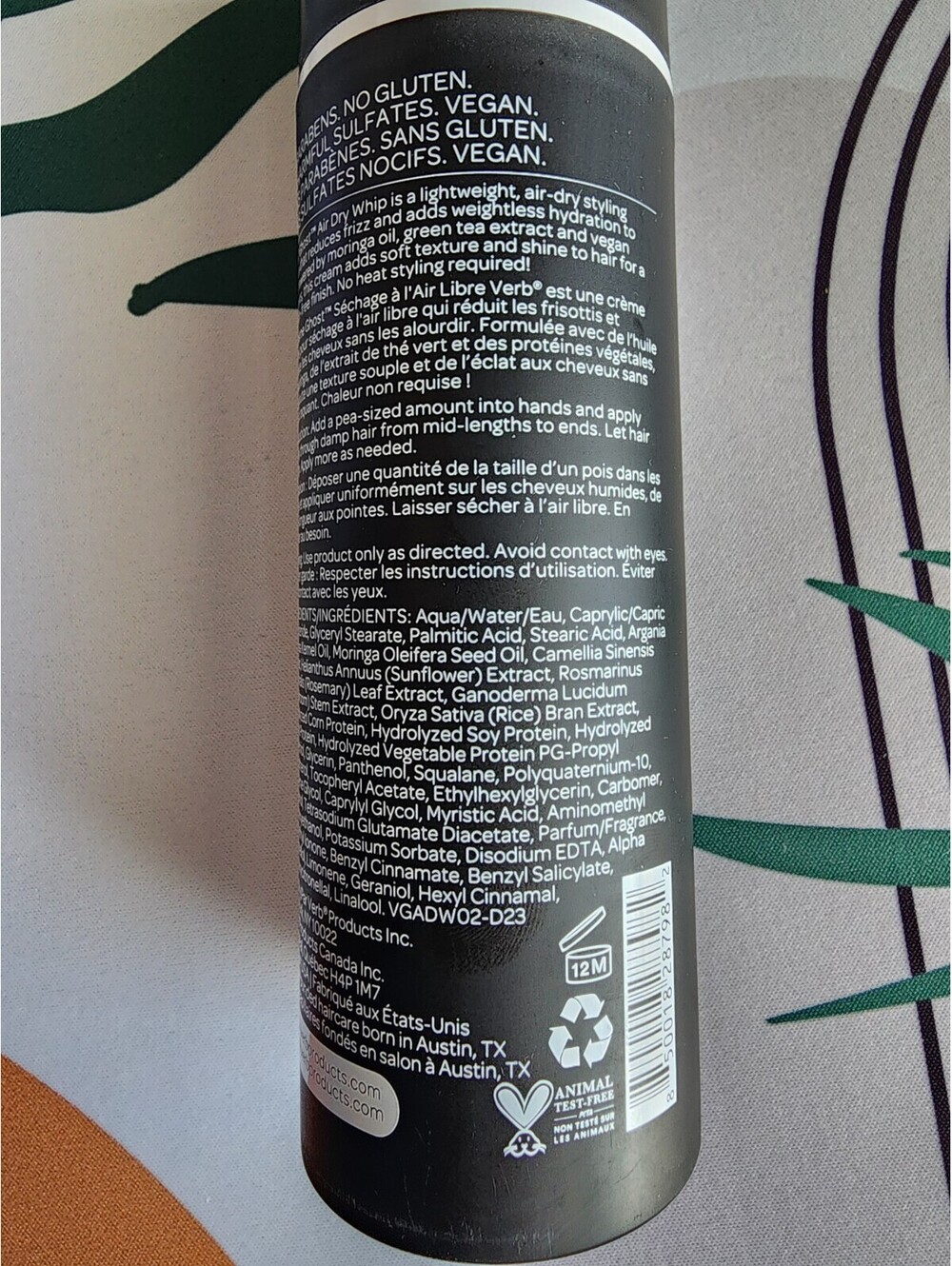 VERB Ghost Air Dry Whip Lightweight Hair Styling Cream 5 fl oz - Picture 4 of 4